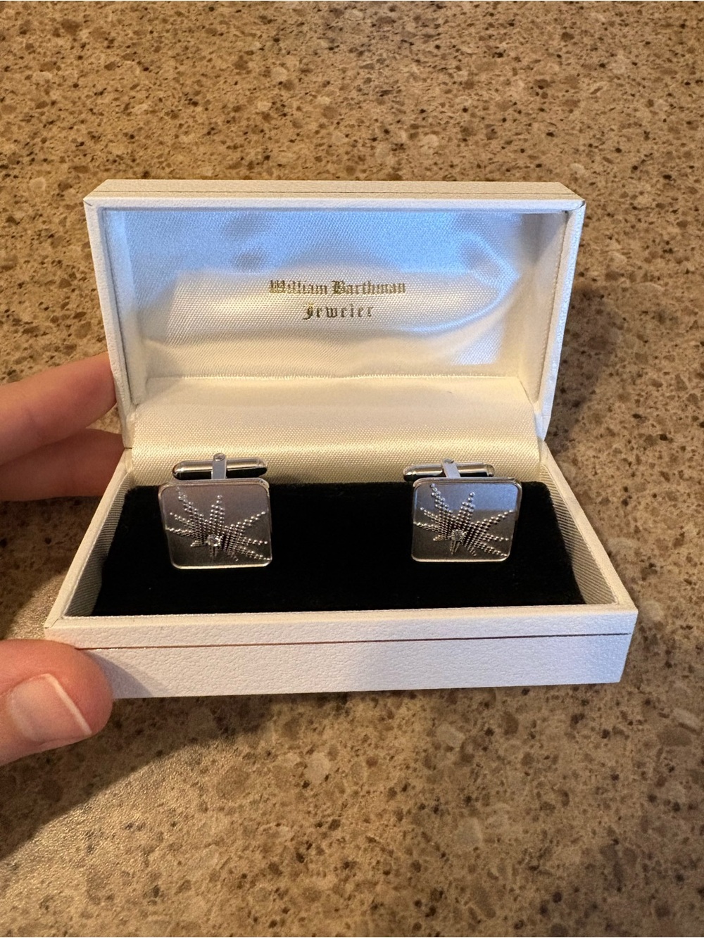 William Barthman Sterling Silver Cufflinks